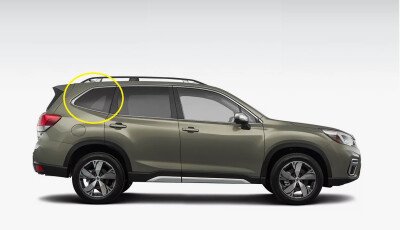Стекло боковое SUBARU FORESTER 2018-2024 SK5 SW/RH/X молдинг, 
Бренд: BENSON YNCR