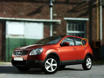 Стекло боковое NISSAN QASHQAI 2006-2014 (J10) SW/LH/X 
Бренд: BENSON Тонированное