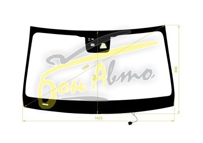 Стекло лобовое MERCEDES GLE COUPE 2015- (C292-LHD) обогрев щеток, место под 1 камеру с обогревом, место под датчик дождя, молдинг, 
Бренд: BENSON