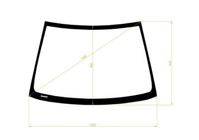 Стекло лобовое GEELY VISION 2008- () 
Бренд: ZDG