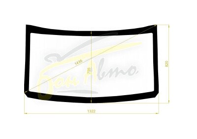 Стекло лобовое SUZUKI SPACIA 2013-2017 (MK32-42) 
Бренд: BENSON