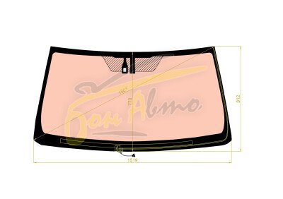 Стекло лобовое TOYOTA LAND CRUISER PRADO 2009-2023 (GRJ150-RHD) полный обогрев, место под датчик дождя, 
Бренд: BSG