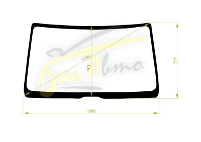 Стекло лобовое DAIHATSU CUORE 1998-2002 (L700-RHD) 
Бренд: BSG