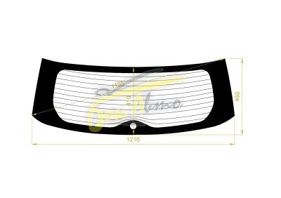 Стекло заднее с обогревом SUZUKI SWIFT 2016- (ZC33) 1 отверстие 
Бренд: BENSON