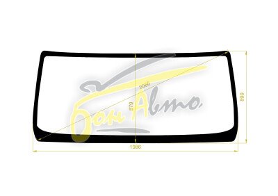 Стекло лобовое DAF LF-SERIES 2000- (LF45/55) 1986*899* 
Бренд: BSG