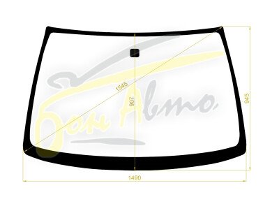 Стекло лобовое NISSAN MAXIMA 1998-2004 (A33) 
Бренд: ZDG с серой полосой