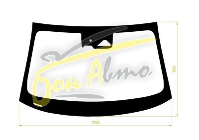 Стекло лобовое ORA 03 2020- (LHD) место под 2 камеры, место под датчик дождя, молдинг, фурнитура, 
Бренд: BENSON