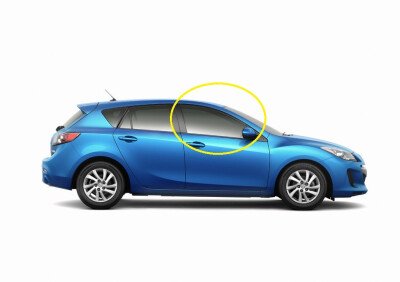 Стекло боковое MAZDA AXELA 2009-2013 (BL-5d h/b) FD/RH 
Бренд: BSG