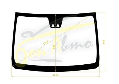 Стекло лобовое DAIHATSU MIRA E:S 2017- (LA350-RHD) место под 2 камеры 
Бренд: BENSON