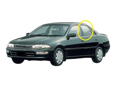 Стекло боковое TOYOTA CARINA 1992-1996 AT190 RD/LH 
Бренд: BSG