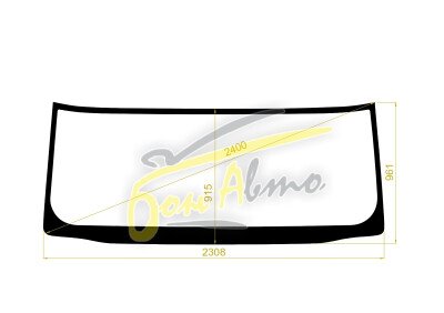 Стекло лобовое FAW J6P 2006- (2308*961*2400) 
Бренд: XYG