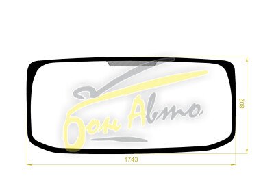 Стекло лобовое JMC KAIRUI 2011- (N800-mid-1743*802) 
Бренд: BENSON