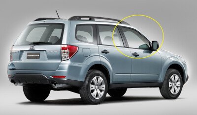 Стекло боковое SUBARU FORESTER 2008-2012 (SH5) FD/RH фурнитура, 
Бренд: BENSON
