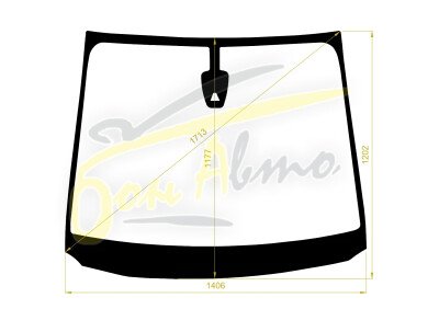 Стекло лобовое NISSAN SERENA 2010-2016 (C26-RHD) место под 1 камеру 
Бренд: КМК с синей полосой