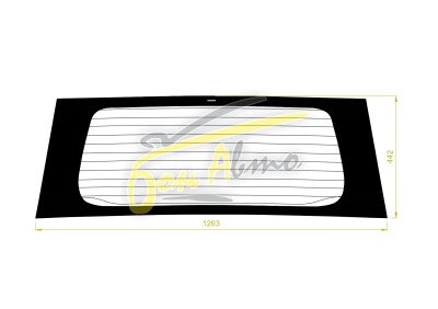 Стекло заднее с обогревом TOYOTA PASSO SETTE 2008-2012 (M500) 
Бренд: ZDG