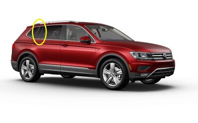 Стекло боковое VOLKSWAGEN TIGUAN 2016- AD1 RQ/RH/X 
Бренд: BENSON Тонированное