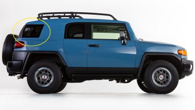Стекло боковое TOYOTA FJ CRUISER 2005-2018 J15 SW/RH/X 
Бренд: BENSON Тонированное