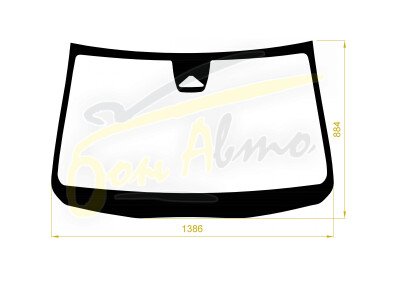 Стекло лобовое HONDA WR-V 2023- (DG5) место под 1 камеру 
Бренд: BENSON