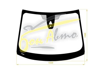 Стекло лобовое BMW 2-SERIES 2015- (F46-Gran Tourer) место под 1 камеру, место под датчик дождя, молдинг, 
Бренд: BENSON