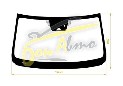 Стекло лобовое MITSUBISHI TRITON 2023- (LC2T) место под 1 камеру, место под датчик дождя, молдинг, 
Бренд: BENSON