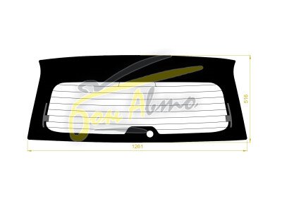 Стекло заднее с обогревом HONDA HR-V 1998-2005 (GH1-4) 1 отверстие 
Бренд: BENSON