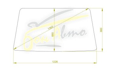 Стекло лобовое DAEWOO DAMAS 1991-2016 () 
Бренд: ZDG