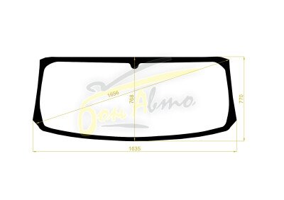 Стекло лобовое TOYOTA HIACE truck 2007- (#U300) 1635*770 
Бренд: BENSON