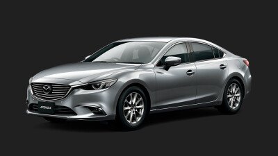 Стекло лобовое MAZDA ATENZA 2012- (GJ-RHD-4d/5d) место под датчик дождя 
Бренд: BENSON с синей полосой