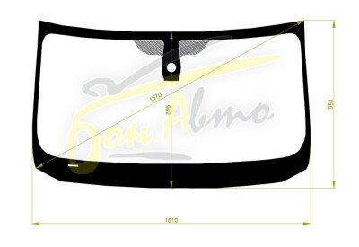 Стекло лобовое BMW 5-SERIES 2010-2016 (F11-5d wag) место под датчик дождя молдинг, 
Бренд: BENSON