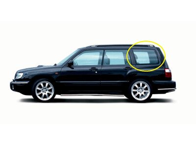 Стекло боковое SUBARU FORESTER 1996-2002 (SF5) SW/LH/H/X антенна, 
Бренд: BSG
