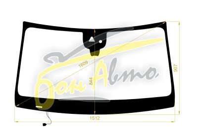 Стекло лобовое MERCEDES GLE COUPE 2019- (C167-LHD) обогрев щеток, место под 1 камеру, место под датчик дождя, молдинг, акустическое, 
Бренд: BENSON