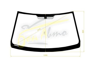 Стекло лобовое TOYOTA ALTEZZA 1998-2005 (GXE10-зерк) 
Бренд: BSG 50%