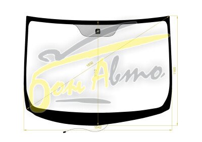 Стекло лобовое TOYOTA ALPHARD 2008-2015 (ANH20-RHD) обогрев щеток 
Бренд: ZDG