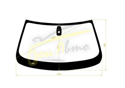 Стекло лобовое BMW X5 2006-2013 (E70) место под датчик дождя 
Бренд: BENSON