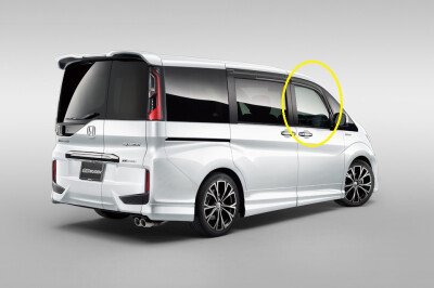 Стекло боковое HONDA STEPWGN 2015-2022 RP1 FD/RH фурнитура, 
Бренд: BENSON