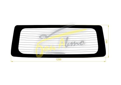 Стекло заднее с обогревом MITSUBISHI DELICA D:3 2011- (BM20) 
Бренд: BENSON