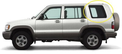 Стекло боковое OPEL MONTEREY 1991-2002 (UBS69 -5d) SW/LH/X 
Бренд: BSG