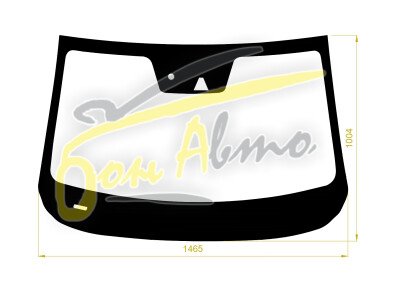 Стекло лобовое FENGON IX5 2018- (LHD) место под 1 камеру, место под датчик дождя, 
Бренд: BENSON