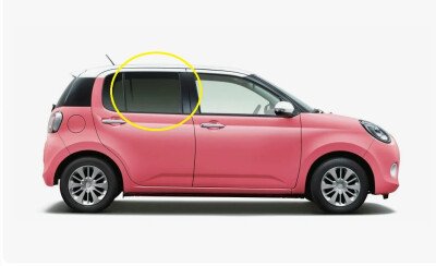 Стекло боковое TOYOTA PASSO 2016- M700A/M710A RD/RH 
Бренд: BENSON Тонированное