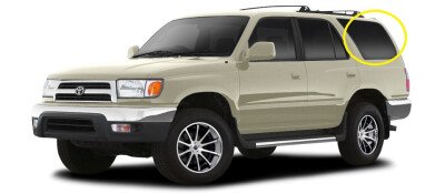 Стекло боковое TOYOTA 4RUNNER 1995-2002 N180 SW/LH/H/X антенна, 
Бренд: BSG Тонированное