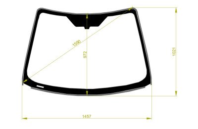 Стекло лобовое FORD FOCUS 1998-2004 (DFW) 4d 
Бренд: BENSON
