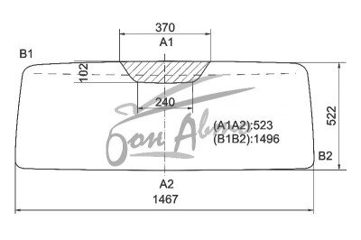Стекло лобовое MERCEDES G-CLASS 1980-2018 (W463) 
Бренд: BENSON