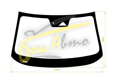 Стекло лобовое CHANGAN UNI-K 2020- (LHD-2024) место под 1 камеру, место под датчик дождя, 
Бренд: BENSON