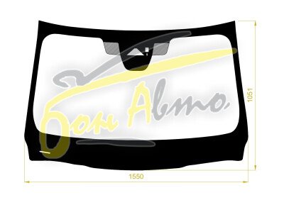 Стекло лобовое MAZDA CX-60 2022- (KH) место под 1 камеру, место под датчик дождя, молдинг, проекция, 
Бренд: BENSON