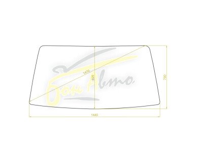 Стекло лобовое FORD SPECTRON 1986- (SS) 
Бренд: BSG