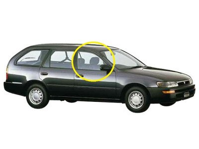 Стекло боковое TOYOTA SPRINTER 1991-2000 E100-5d wag FD/RH 
Бренд: BENSON