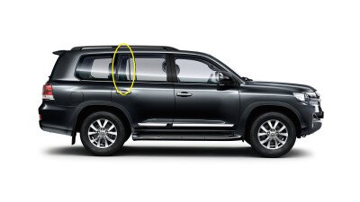 Стекло боковое TOYOTA LAND CRUISER 2015- (UZJ200) RQ/RH 
Бренд: BENSON
