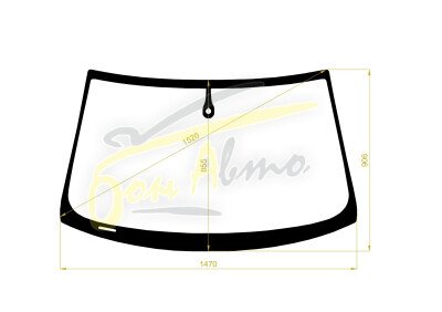 Стекло лобовое AUDI S6 2005- (C6-Allroad quattro) место под датчик дождя молдинг, 
Бренд: BENSON