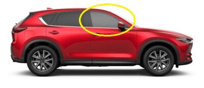 Стекло боковое MAZDA CX-5 2017- KF LFD/RH фурнитура, 
Бренд: BENSON