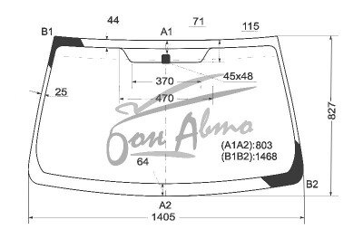 Стекло лобовое SCION IQ 2011-2015 (KGJ10) 
Бренд: BENSON